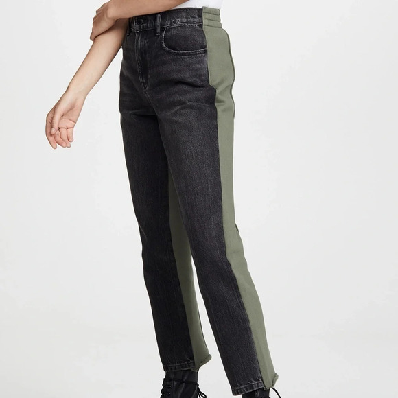 Alexander wang mixed materials jeans - Picture 1 of 10
